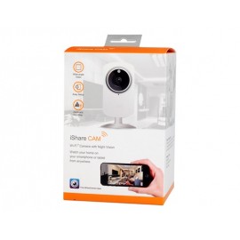 i-share S500 720p Wireless IP Camera, H.264, 1080x720 1.3MP CMOS, IEEE 802.11b/g/n Wireless Connectivity (White) i-share S500 720p Wireless IP Camera, H.264, 1080x720 1.3MP CMOS, IEEE 802.11b/g/n Wireless Connectivity (White)