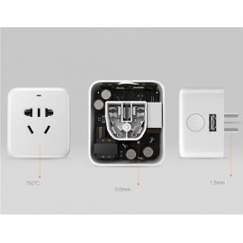 Smart Socket WiFi Phone Charger Wireless Remote Control Smart Plug (White) Smart Socket WiFi Phone Charger Wireless Remote Control Smart Plug (White)