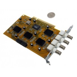 1612 4 Channel DVR Video Capture Card (Yellow)