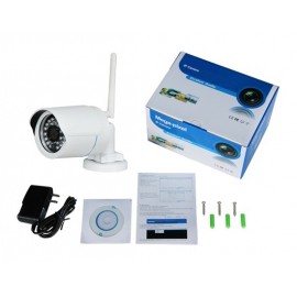 AM-Q6320-WIFI 1.0 Mega Pixel IP66 HD Network Mini WiFi IR-Bullet Camera (White) AM-Q6320-WIFI 1.0 Mega Pixel IP66 HD Network Mini WiFi IR-Bullet Camera (White)