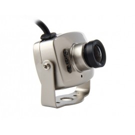 NTSC Mini Security CCTV Wired CMOS 380TVL Camera (Silver)