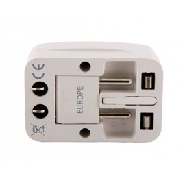 Global Travel Adapter Adaptor (White) Global Travel Adapter Adaptor (White)