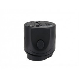 Universal Travel Power Plug Adapter (Black)