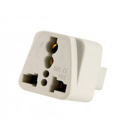 Computer IEC Universal Travel Adapter AC Power Plug (White) Computer IEC Universal Travel Adapter AC Power Plug (White)