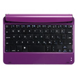 Ultra-slim Mini Bluetooth 3.0 Keyboard for iPad Mini (Purple)