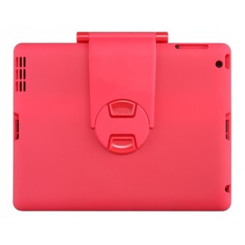 ABS Plastic 360 Degree Rotation Bluetooth Keyboard & Protective Case with Stand for iPad 2/3/4 (Red) ABS Plastic 360 Degree Rotation Bluetooth Keyboard & Protective Case with Stand for iPad 2/3/4 (Red)