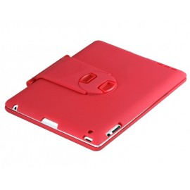 ABS Plastic 360 Degree Rotation Bluetooth Keyboard & Protective Case with Stand for iPad 2/3/4 (Red) ABS Plastic 360 Degree Rotation Bluetooth Keyboard & Protective Case with Stand for iPad 2/3/4 (Red)