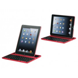 ABS Plastic 360 Degree Rotation Bluetooth Keyboard & Protective Case with Stand for iPad 2/3/4 (Red) ABS Plastic 360 Degree Rotation Bluetooth Keyboard & Protective Case with Stand for iPad 2/3/4 (Red)