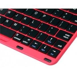 ABS Plastic 360 Degree Rotation Bluetooth Keyboard & Protective Case with Stand for iPad 2/3/4 (Red) ABS Plastic 360 Degree Rotation Bluetooth Keyboard & Protective Case with Stand for iPad 2/3/4 (Red)