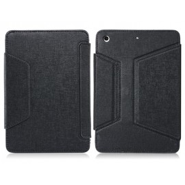 Oracle Pattern Faux Leather Flip Case with Built-in Bluetooth Keyboard for iPad Mini 3/2/1 (Black)