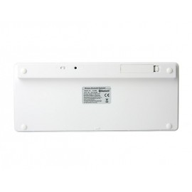 Wireless Bluetooth Keyboard for iPad (White)