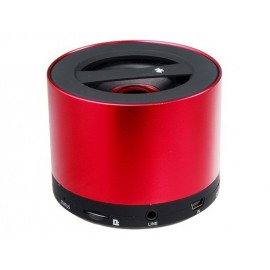 My vision N9 Mini Wireless Stereo Bluetooth Speaker with Card Reader (Red)