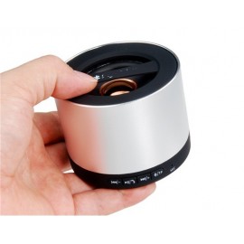 My vision N9 Mini Wireless Stereo Bluetooth Speaker with Card Reader (Silver)