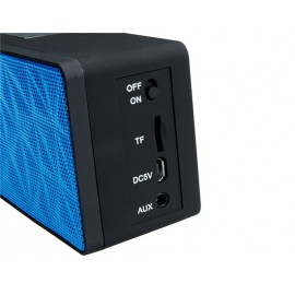 My Vision Mini Bluetooth 3.0 Stereo Speaker with TF Reader & Audio Input (Blue)