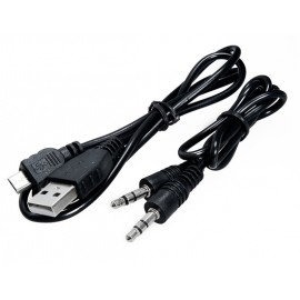 My Vision Mini Bluetooth 3.0 Stereo Speaker with TF Reader & Audio Input (Blue)