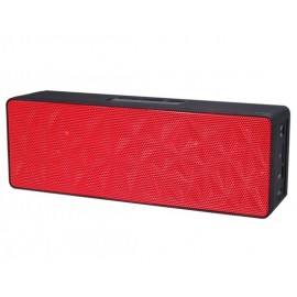 My Vision Mini Bluetooth 3.0 Stereo Speaker with TF Reader & Audio Input (Red)