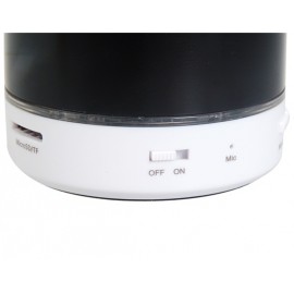 S09U Super Bass Hands-free Wireless Bluetooth Speaker with TF Card Reader, USB Port, LED Colorful Light (Black)