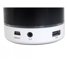 S09U Super Bass Hands-free Wireless Bluetooth Speaker with TF Card Reader, USB Port, LED Colorful Light (Black)